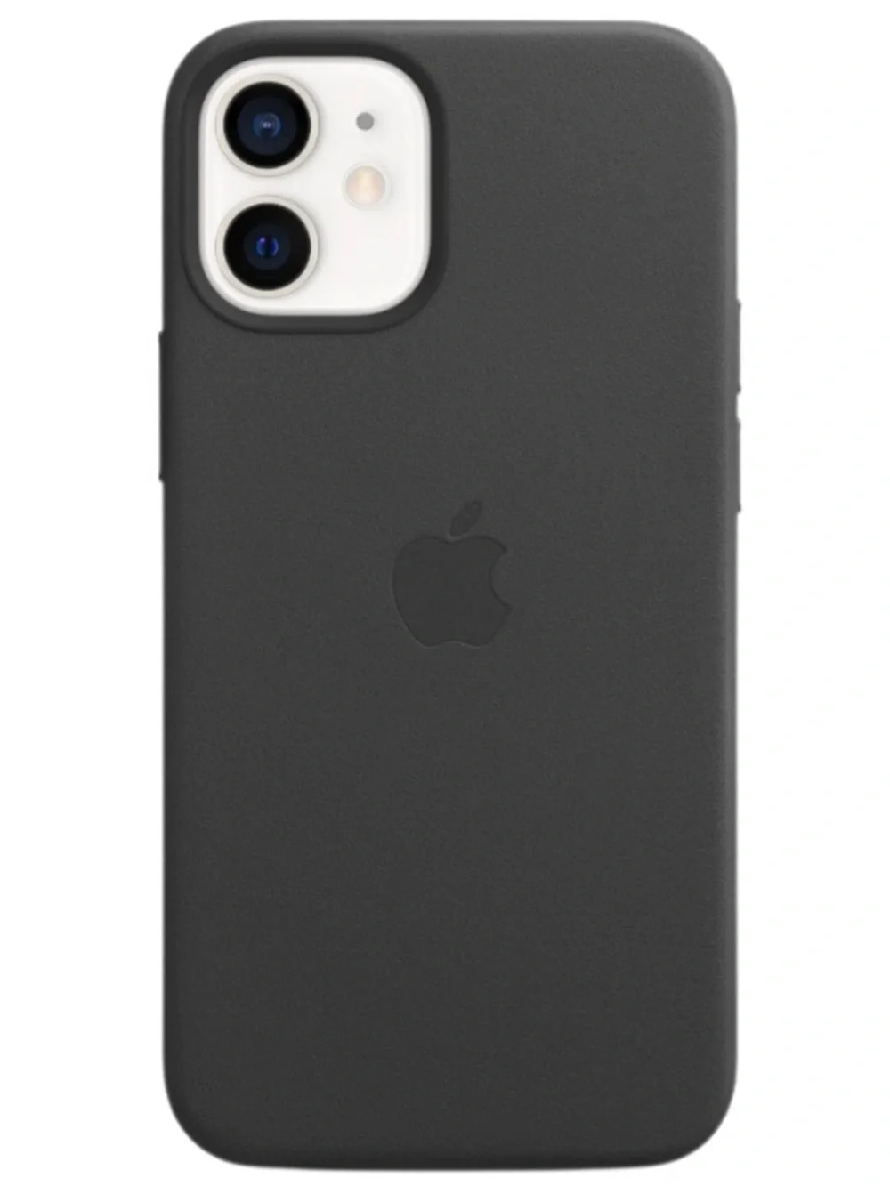 Apple Black iPhone 12 Mini Leather Case